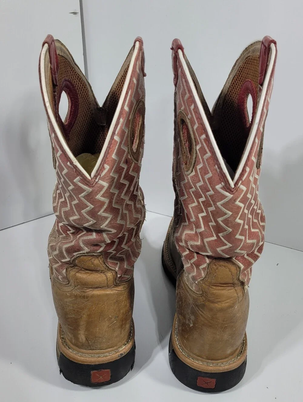Twisted X Mens Work Boots MLCW001 Soft Toe MISMATCH SIZES Left 9 D / Right 8.5 D
